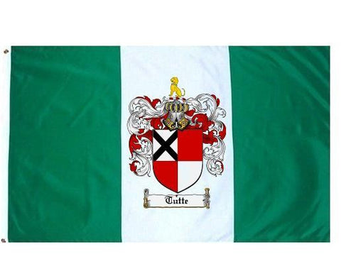 Tutte family crest coat of arms flag