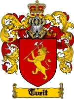 Tveit coat of arms family crest download