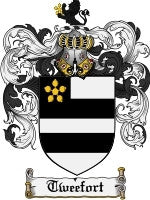 Tweefort coat of arms family crest download