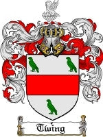 Twing coat of arms family crest download