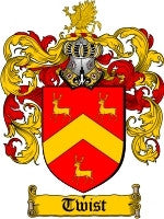 Twist coat of arms family crest download