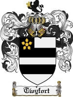 Twyfort coat of arms family crest download