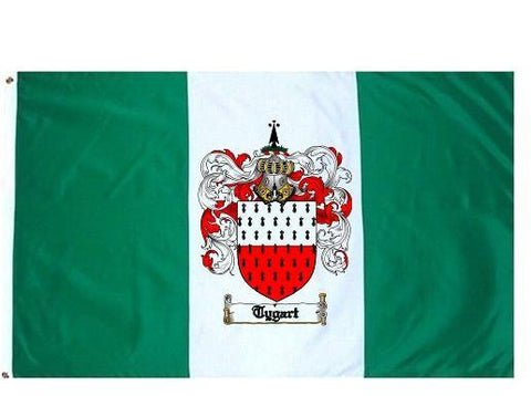 Tygart family crest coat of arms flag