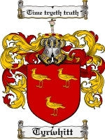 Tyrwhitt coat of arms family crest download