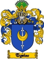 Tysiac coat of arms family crest download