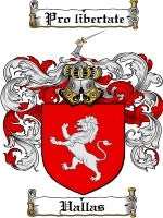 Uallas coat of arms family crest download