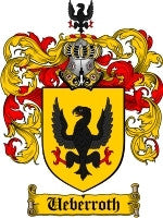 Ueberroth coat of arms family crest download