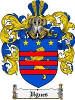 Ugues coat of arms family crest download