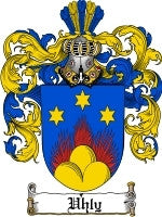 Uhly coat of arms family crest download