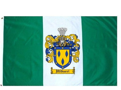 Ulibarri family crest coat of arms flag
