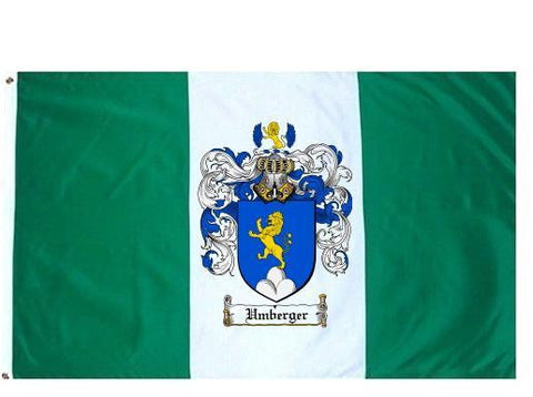 Umberger family crest coat of arms flag