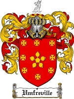 Umfreville coat of arms family crest download