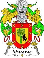 Unanue coat of arms family crest download