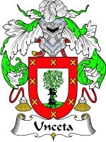 Unceta coat of arms family crest download