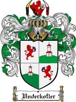 Underkofler coat of arms family crest download
