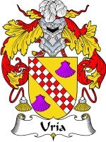 Uria coat of arms family crest download