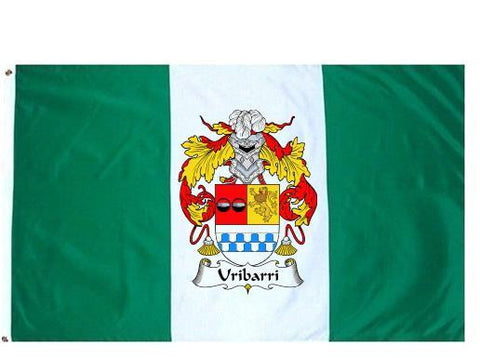 Uribarri family crest coat of arms flag