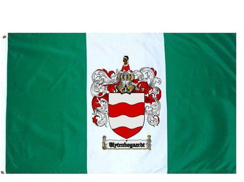 Uytenbogaardt family crest coat of arms flag