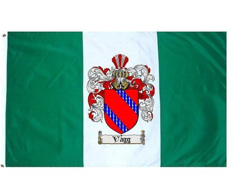 Vagg family crest coat of arms flag