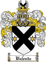 Valenta coat of arms family crest download