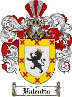 Valentin coat of arms family crest download