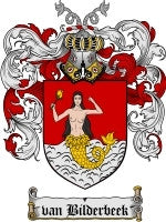 Van'Bilderbeek coat of arms family crest download