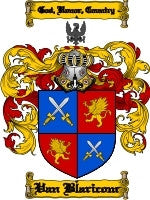 Van'Blaricom coat of arms family crest download