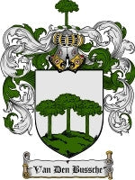 Van'Den'Bussche coat of arms family crest download