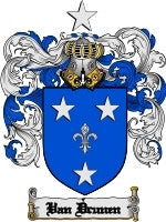 Van'Drunen coat of arms family crest download