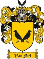 Van'Niel coat of arms family crest download