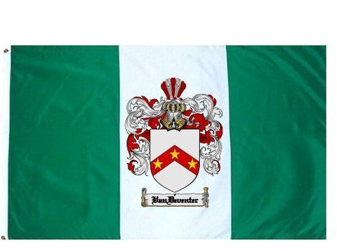 Vandeventer family crest coat of arms flag