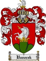 Vanecek coat of arms family crest download