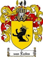 Vaneeden coat of arms family crest download