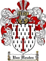Vanhouten coat of arms family crest download
