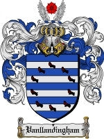 Vanllandingham coat of arms family crest download