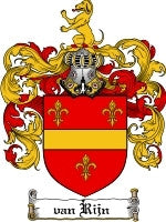 Vanrijn coat of arms family crest download