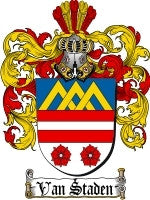 Vanstaden coat of arms family crest download