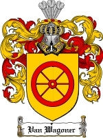 Vanwagoner coat of arms family crest download