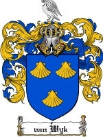 Vanwyk coat of arms family crest download