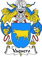 Vaquero coat of arms family crest download