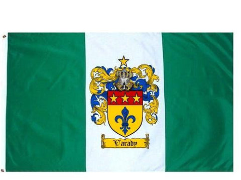Varady family crest coat of arms flag