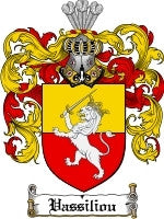 Vassiliou coat of arms family crest download