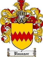 Vavazor coat of arms family crest download