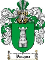 Vazquez coat of arms family crest download