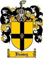 Veasey coat of arms family crest download