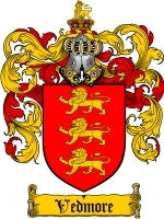 Vedmore coat of arms family crest download