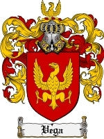Vega coat of arms family crest download