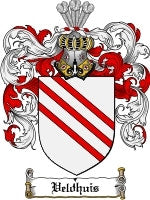 Veldhuis coat of arms family crest download