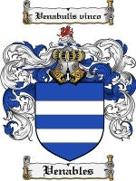 Venables coat of arms family crest download