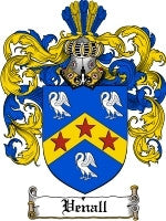 Venall coat of arms family crest download